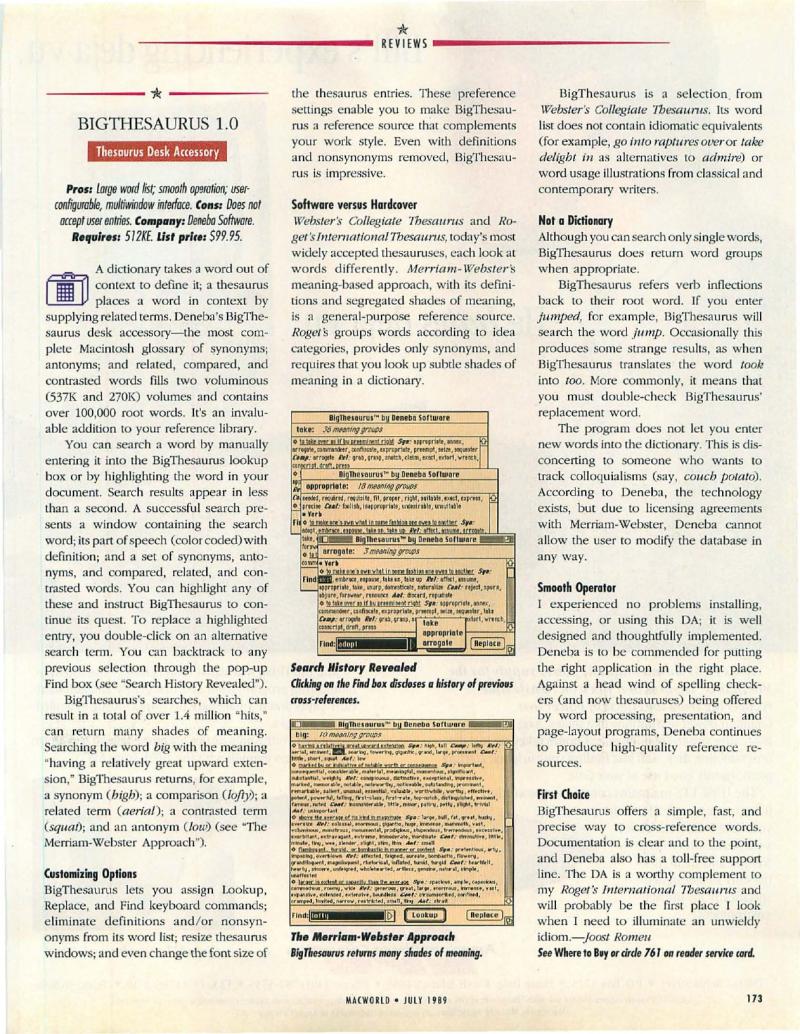 MacWorld 8907 July 1989 — page 177