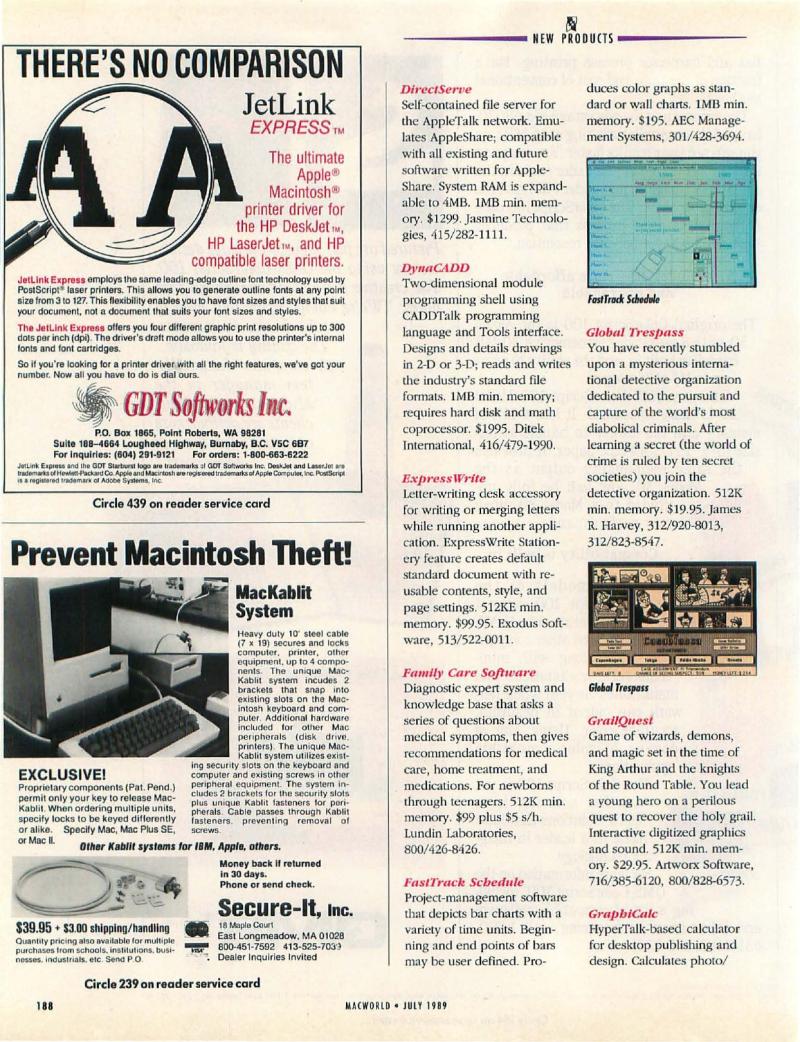 MacWorld 8907 July 1989 — page 192