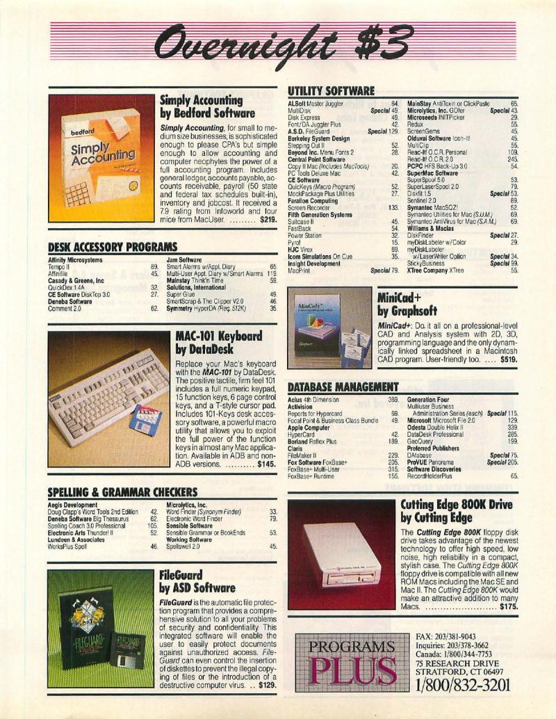 MacWorld 8907 July 1989 — page 207