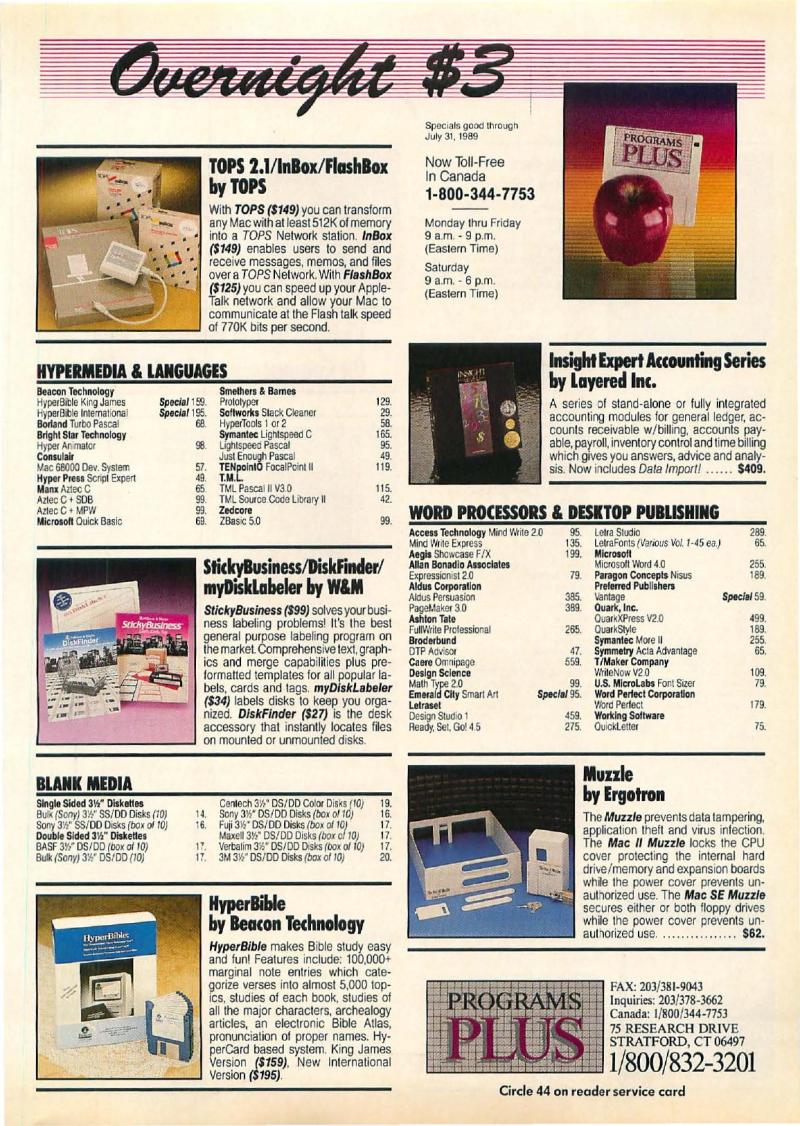 MacWorld 8907 July 1989 — page 209