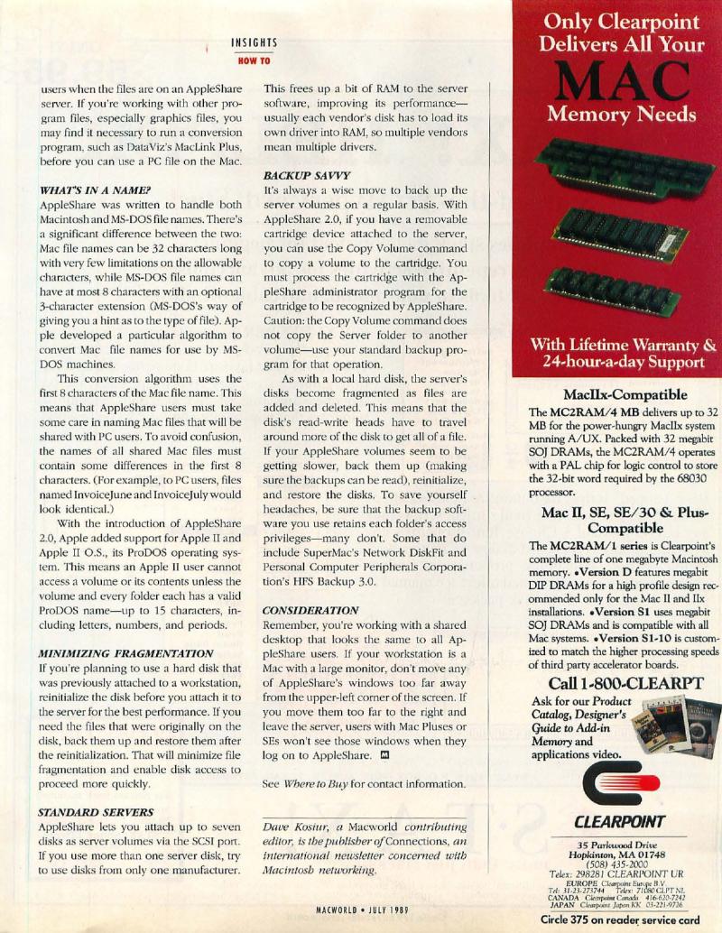 MacWorld 8907 July 1989 — page 229
