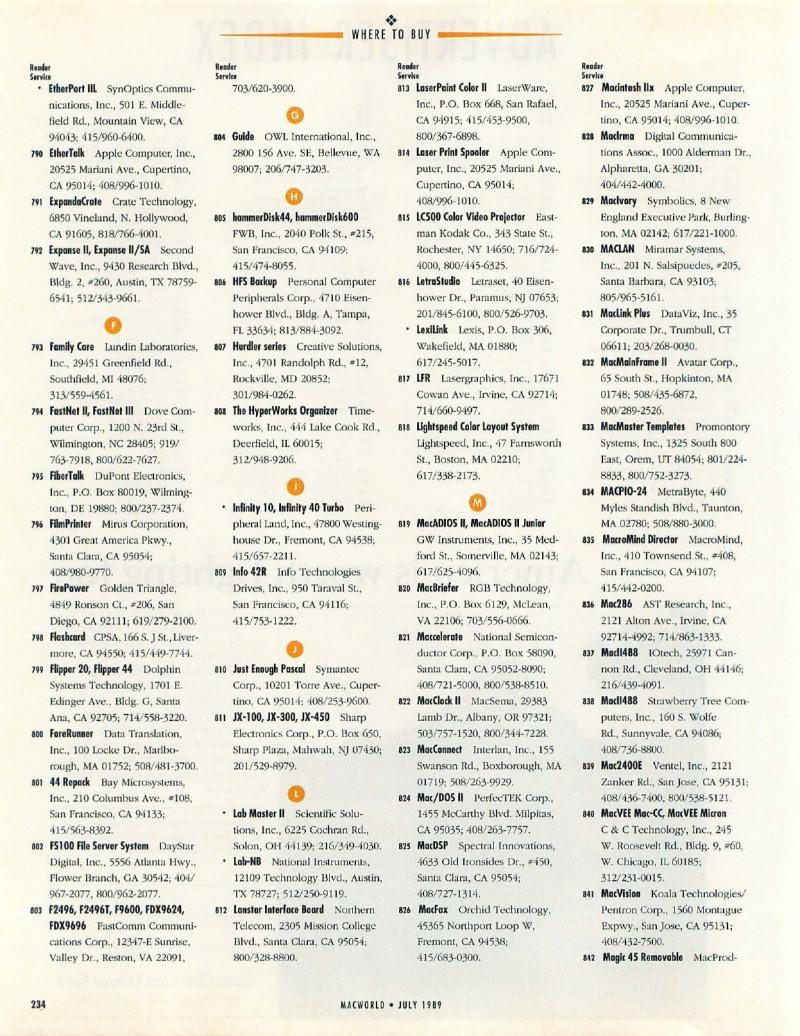 MacWorld 8907 July 1989 — page 240