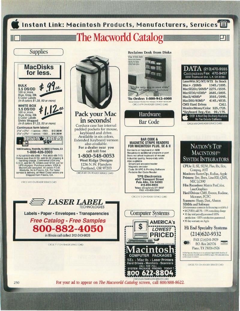 MacWorld 8907 July 1989 — page 260