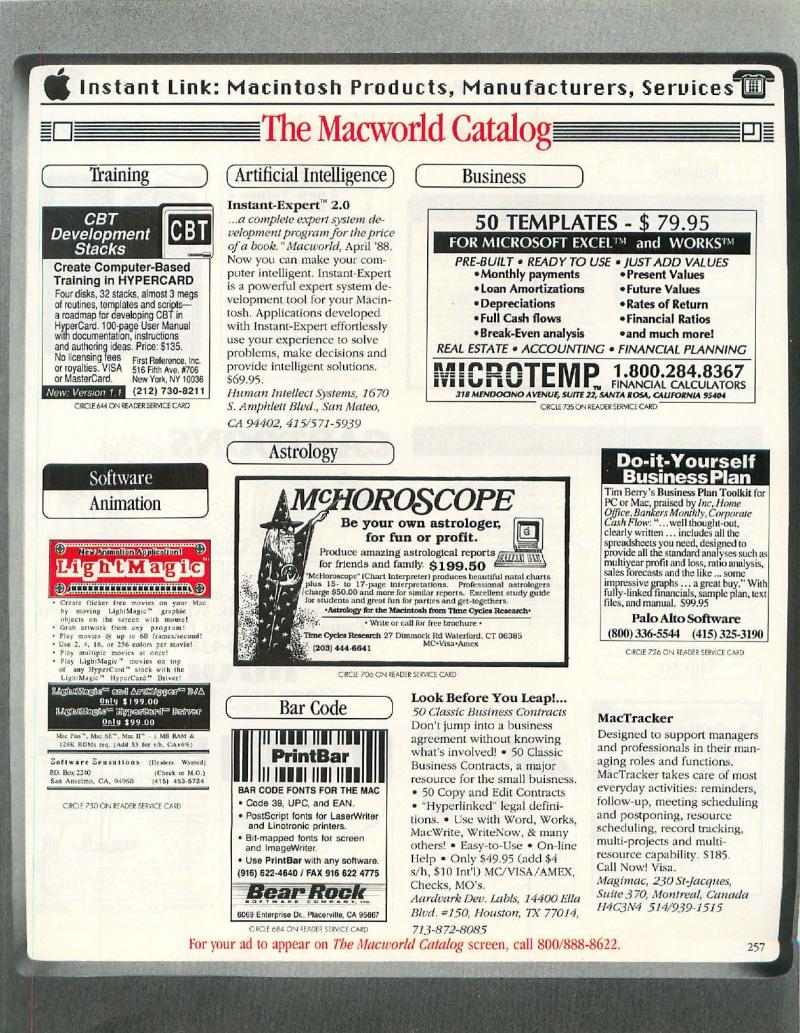 MacWorld 8907 July 1989 — page 267