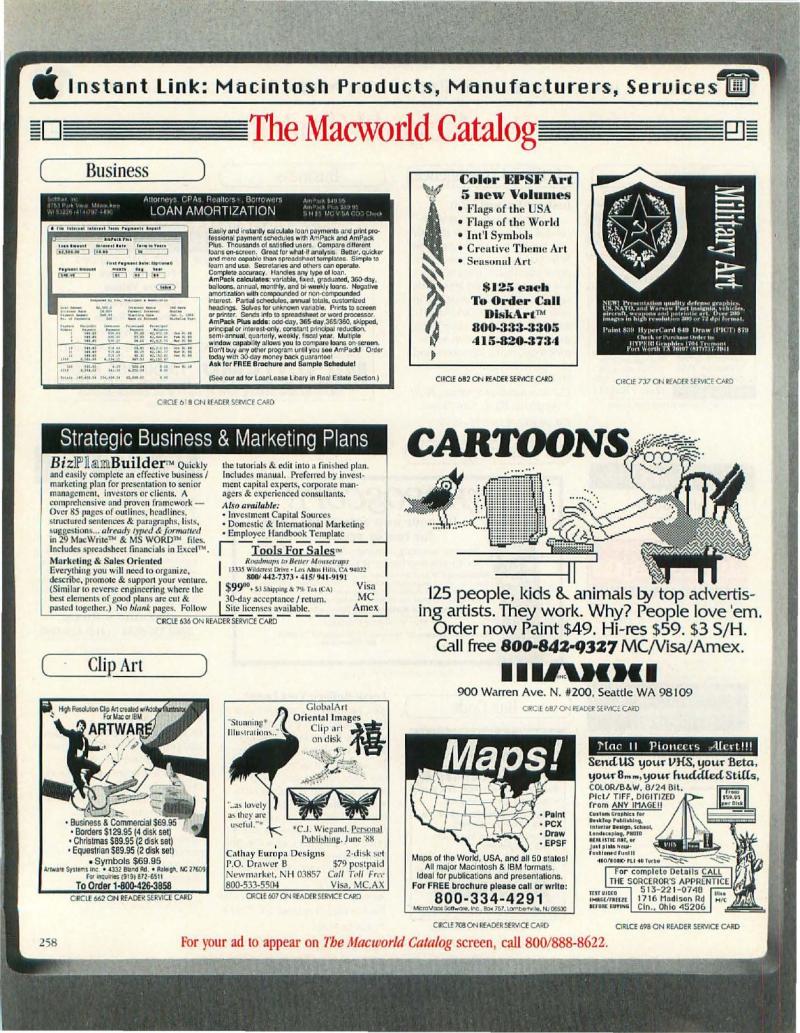 MacWorld 8907 July 1989 — page 268