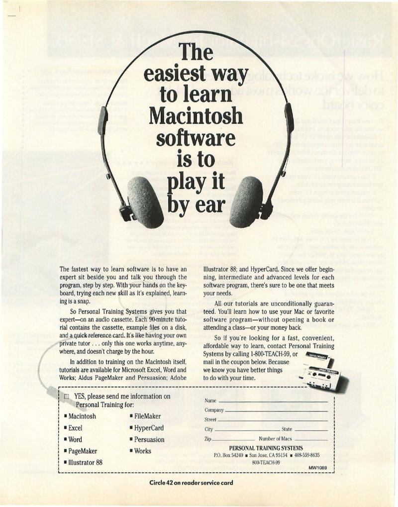 MacWorld 8910 October 1989 — page 21