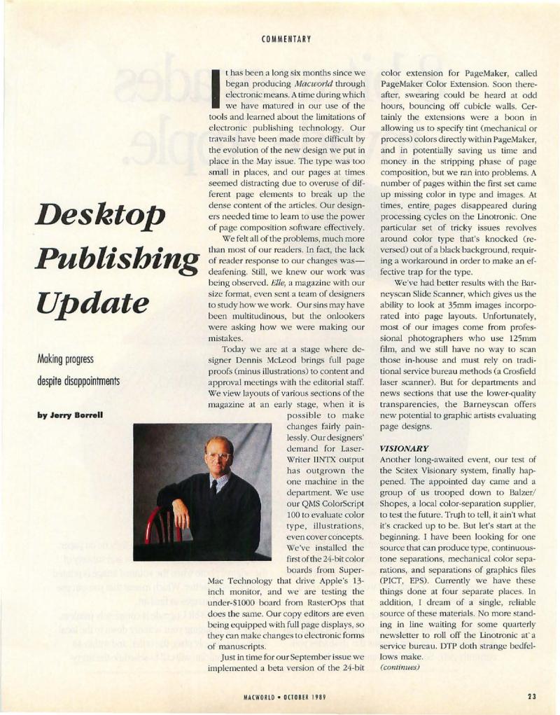 MacWorld 8910 October 1989 — page 25