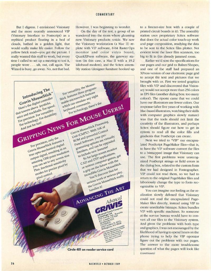 MacWorld 8910 October 1989 — page 28