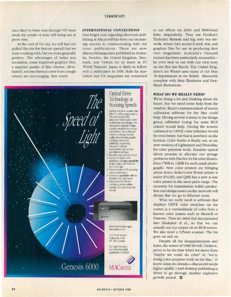 MacWorld 8910 October 1989 — page 32
