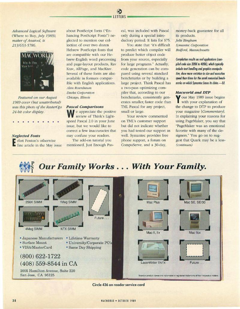 MacWorld 8910 October 1989 — page 42
