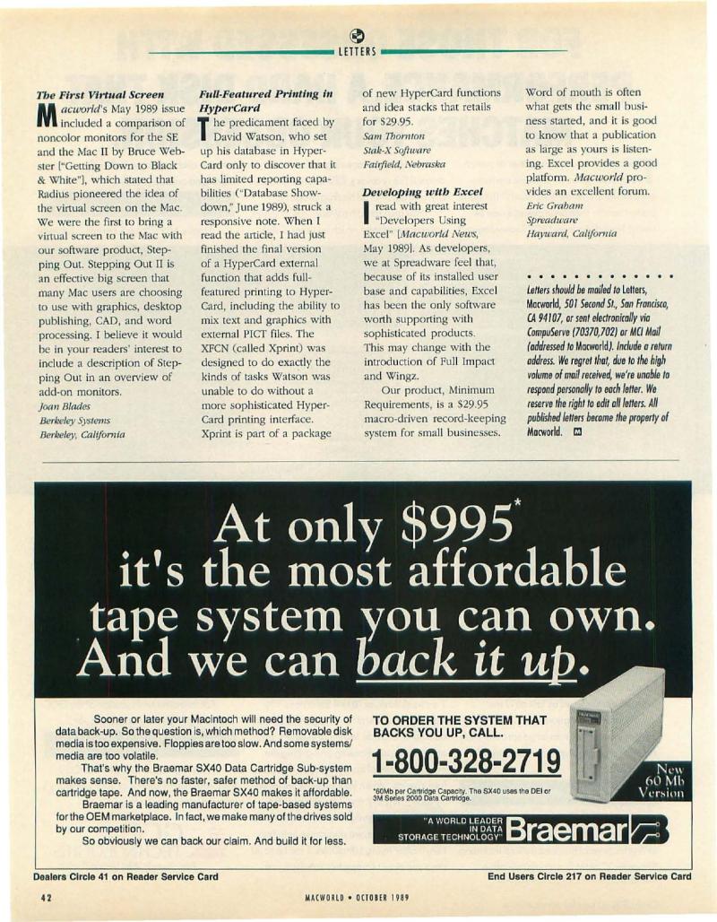 MacWorld 8910 October 1989 — page 46