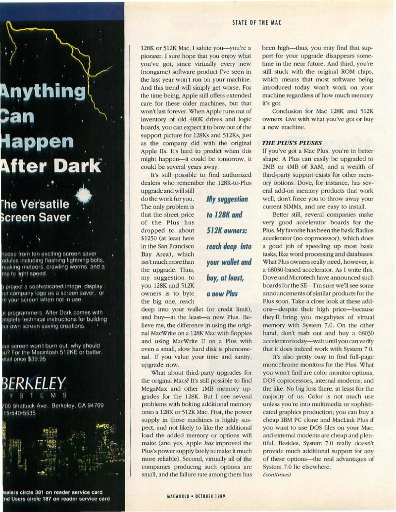 MacWorld 8910 October 1989 — page 82
