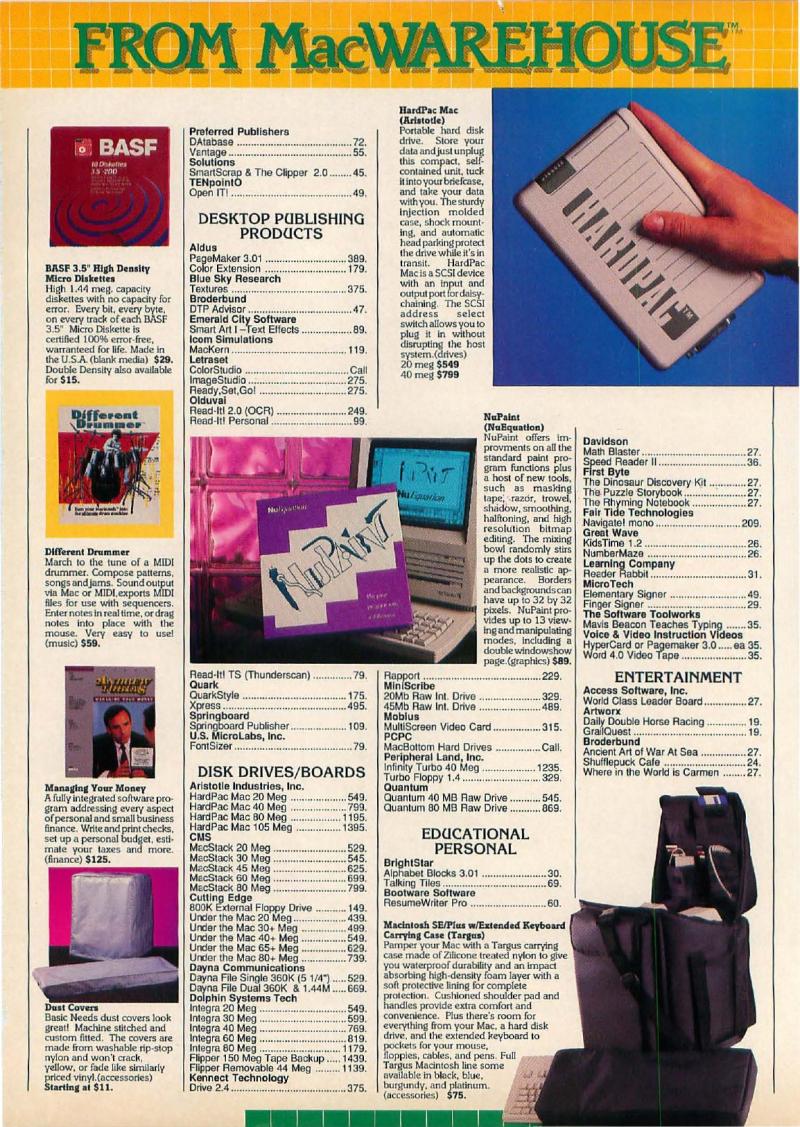 MacWorld 8910 October 1989 — page 90