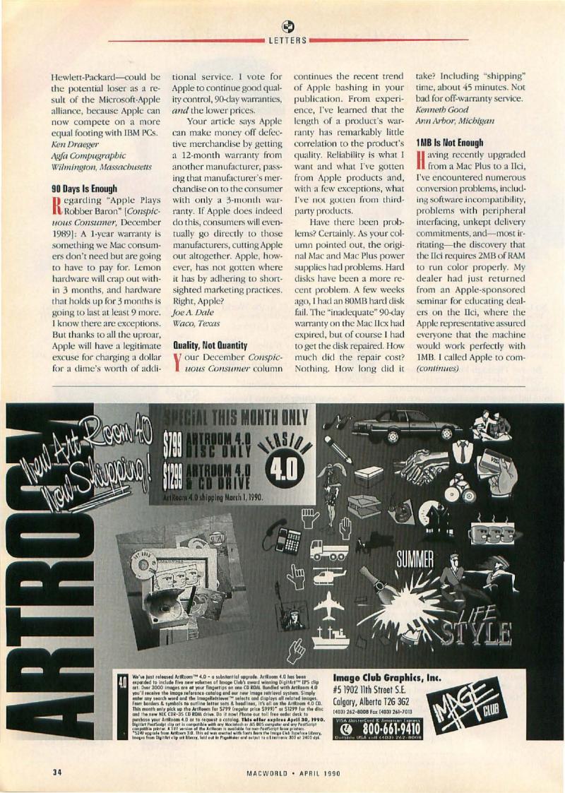 MacWorld 9004 April 1990 — page 36