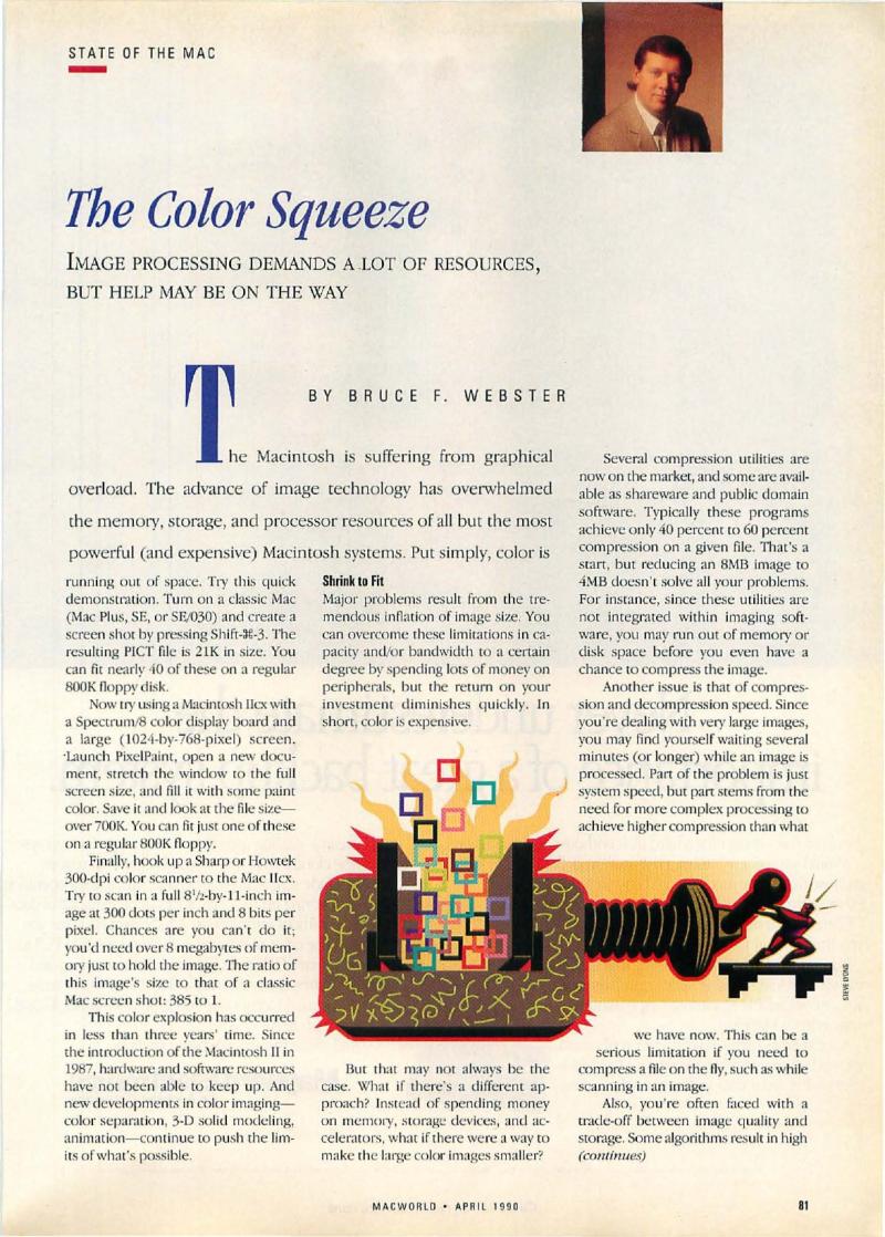 MacWorld 9004 April 1990 — page 85