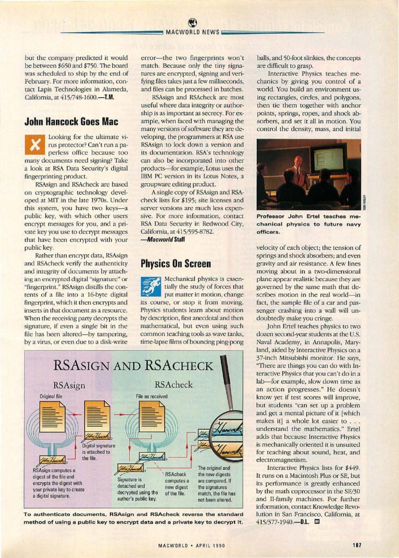 MacWorld 9004 April 1990 — page 111