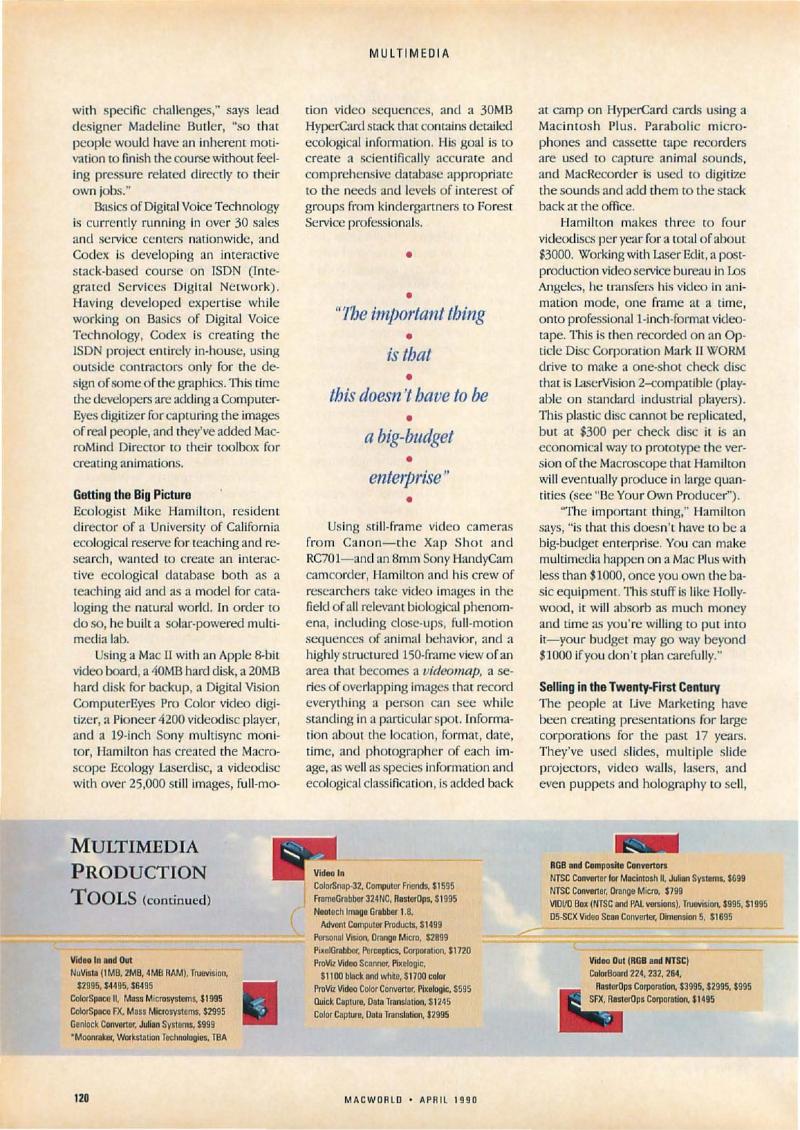 MacWorld 9004 April 1990 — page 124