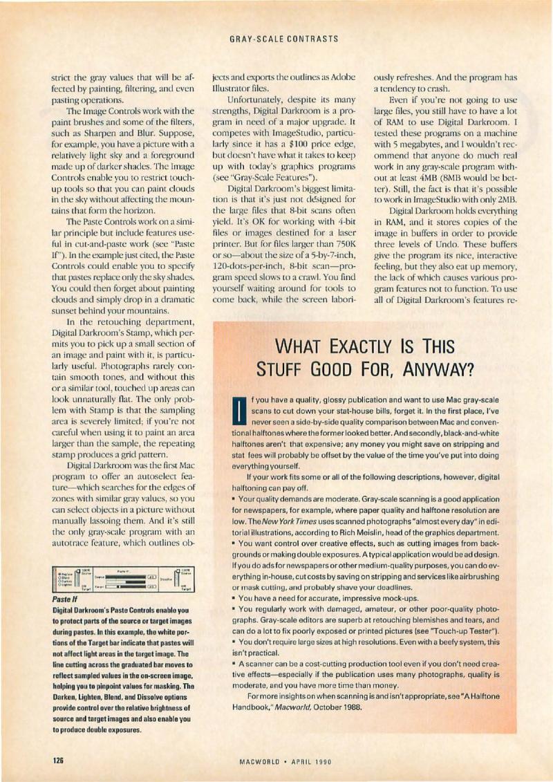 MacWorld 9004 April 1990 — page 130