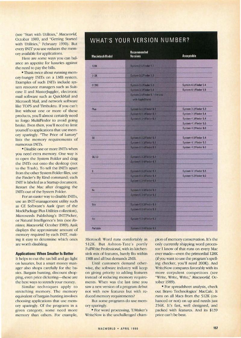 MacWorld 9004 April 1990 — page 161