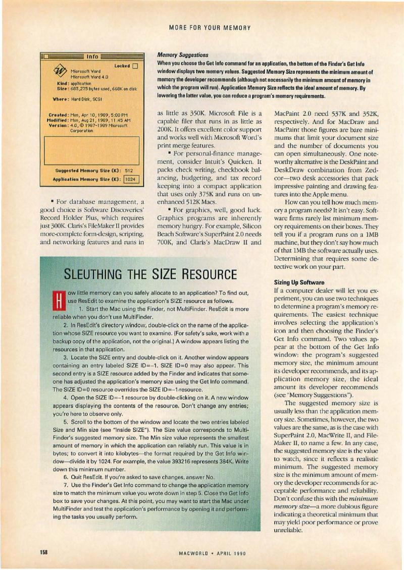 MacWorld 9004 April 1990 — page 162