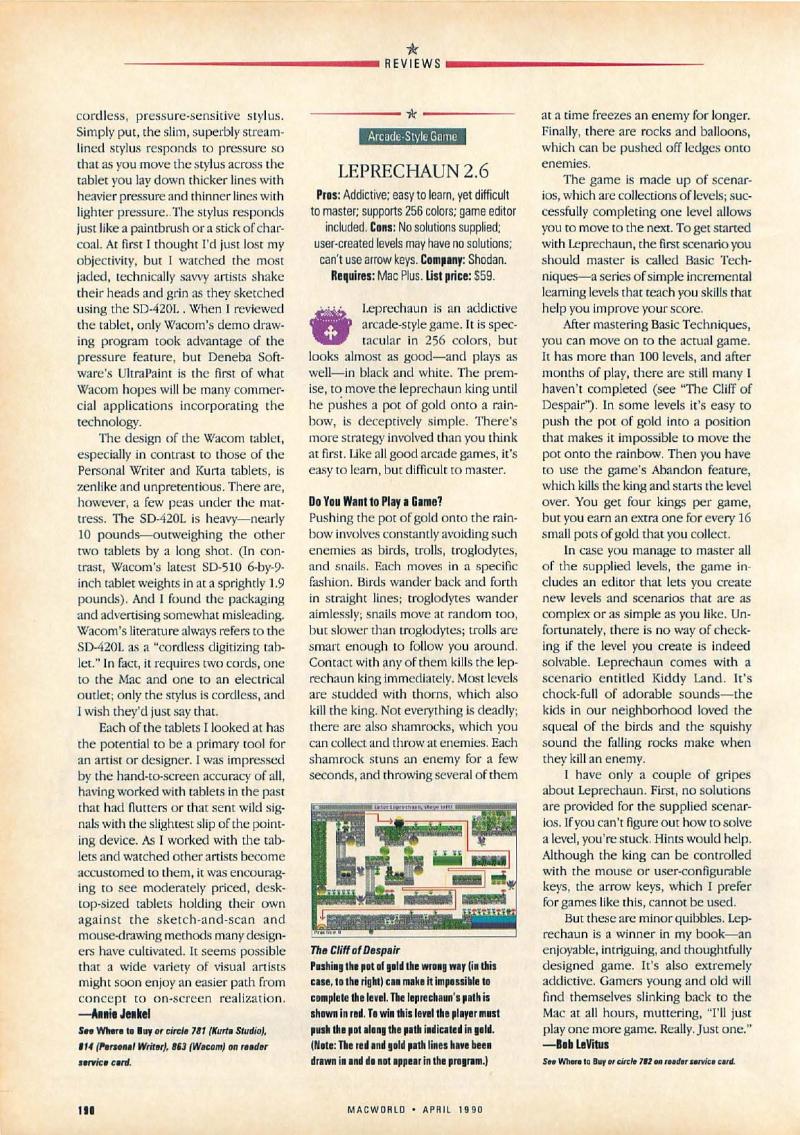 MacWorld 9004 April 1990 — page 194