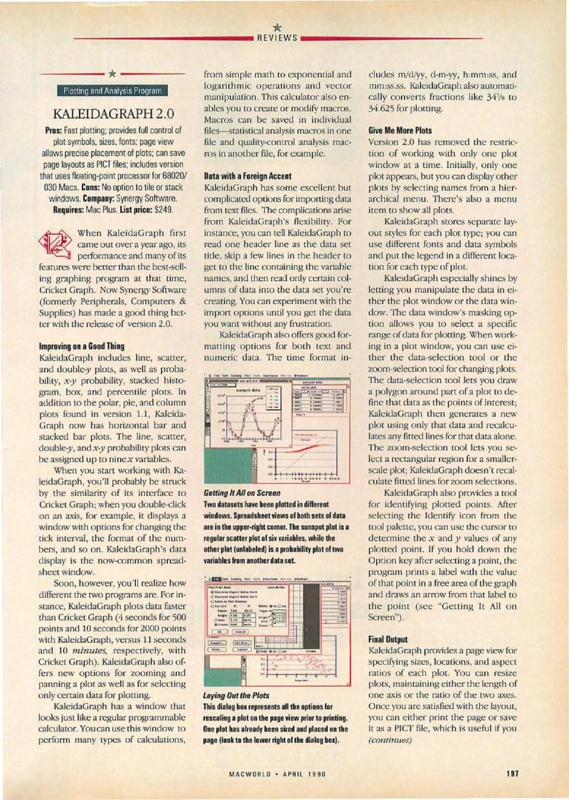 MacWorld 9004 April 1990 — page 201