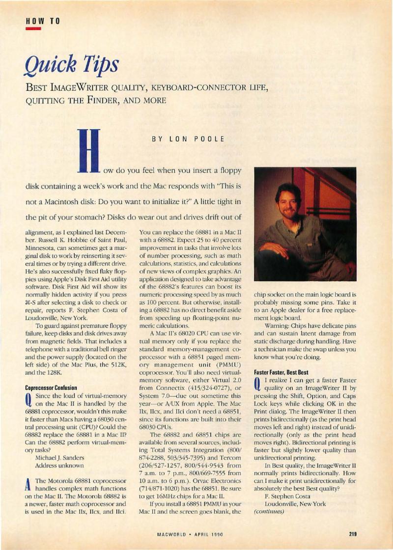 MacWorld 9004 April 1990 — page 223