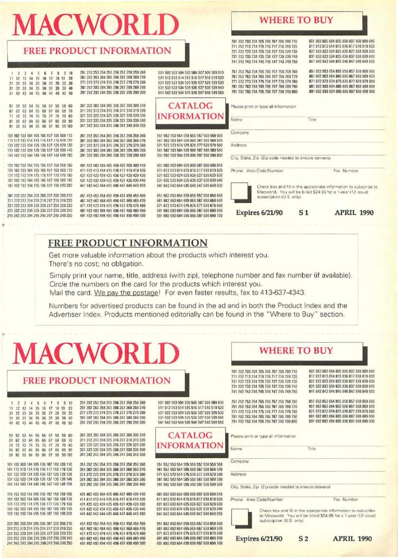 MacWorld 9004 April 1990 — page 273