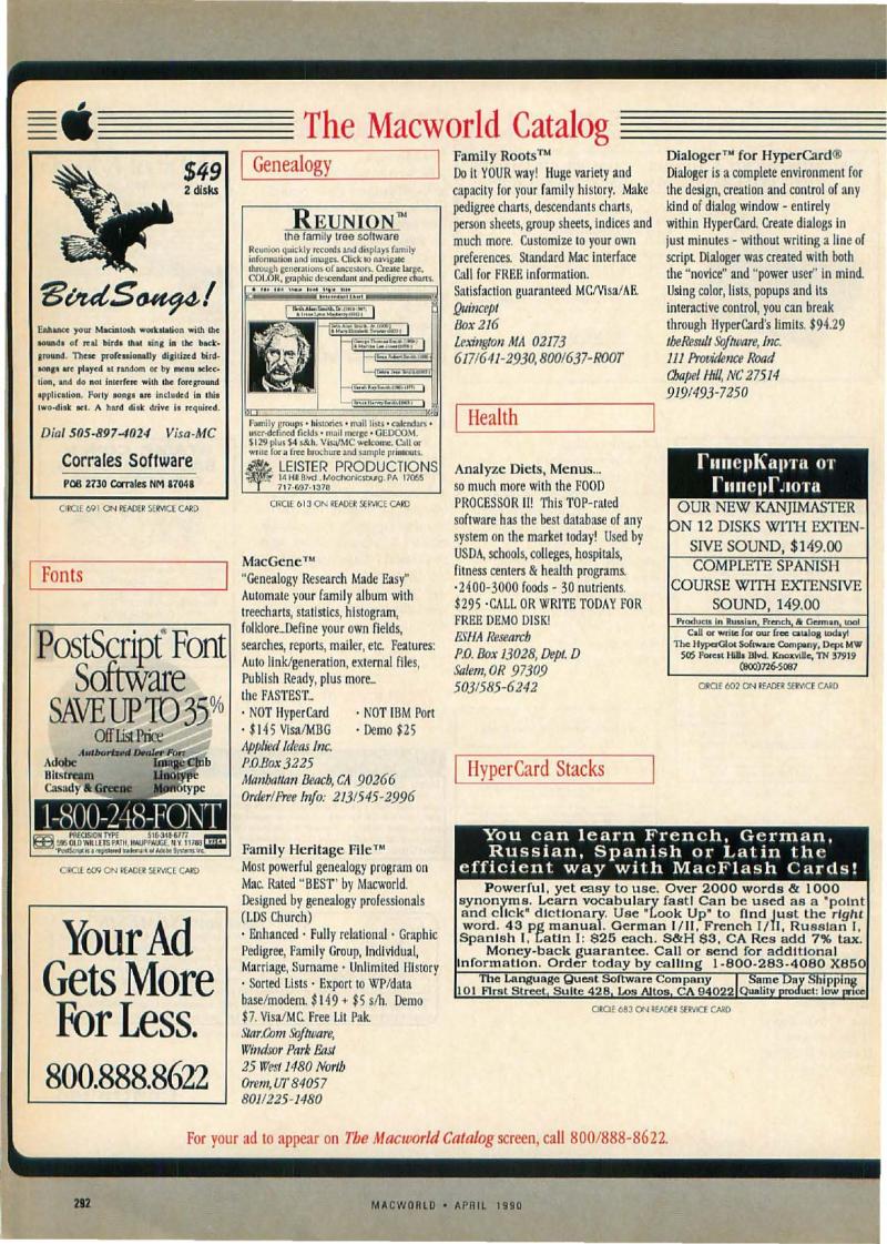 MacWorld 9004 April 1990 — page 298