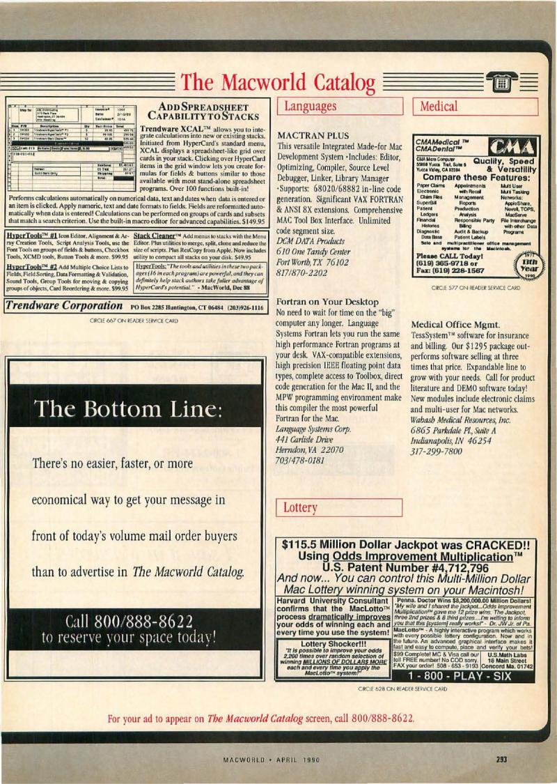 MacWorld 9004 April 1990 — page 299