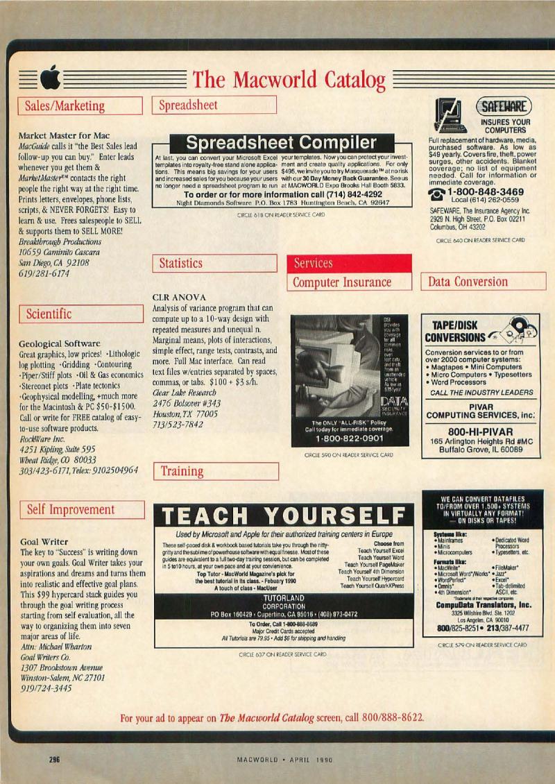 MacWorld 9004 April 1990 — page 302