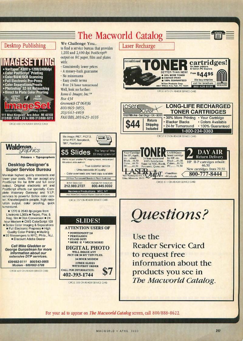 MacWorld 9004 April 1990 — page 303