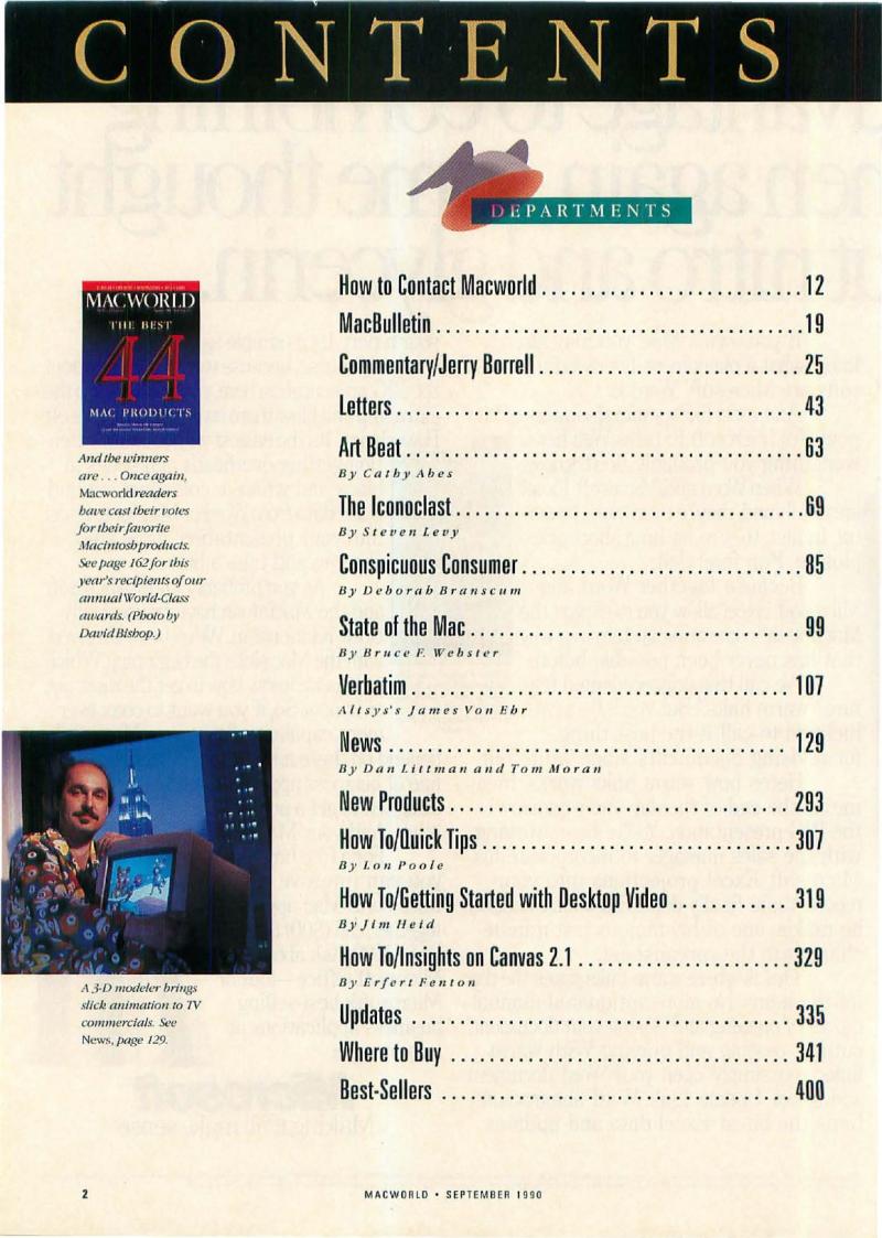 MacWorld 9009 September 1990 — page 4