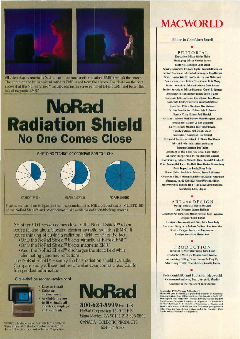 MacWorld 9009 September 1990 — page 6