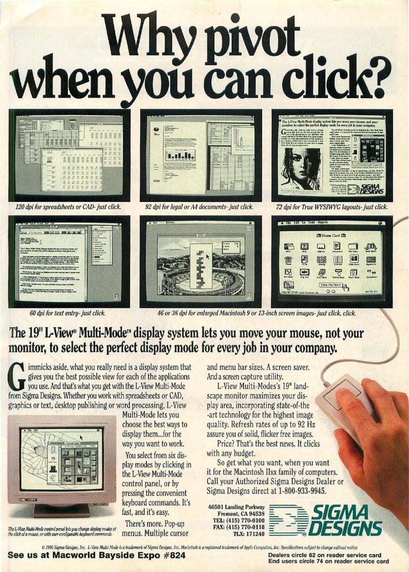 MacWorld 9009 September 1990 — page 19