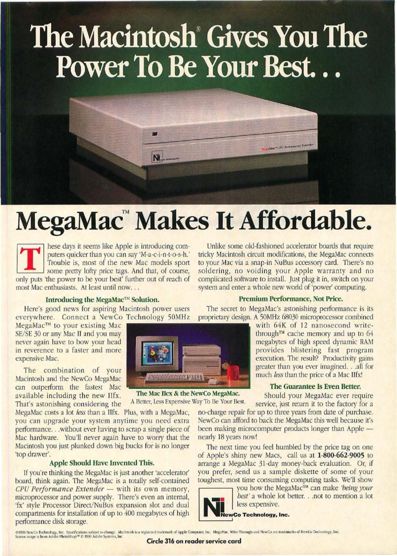 MacWorld 9009 September 1990 — page 23