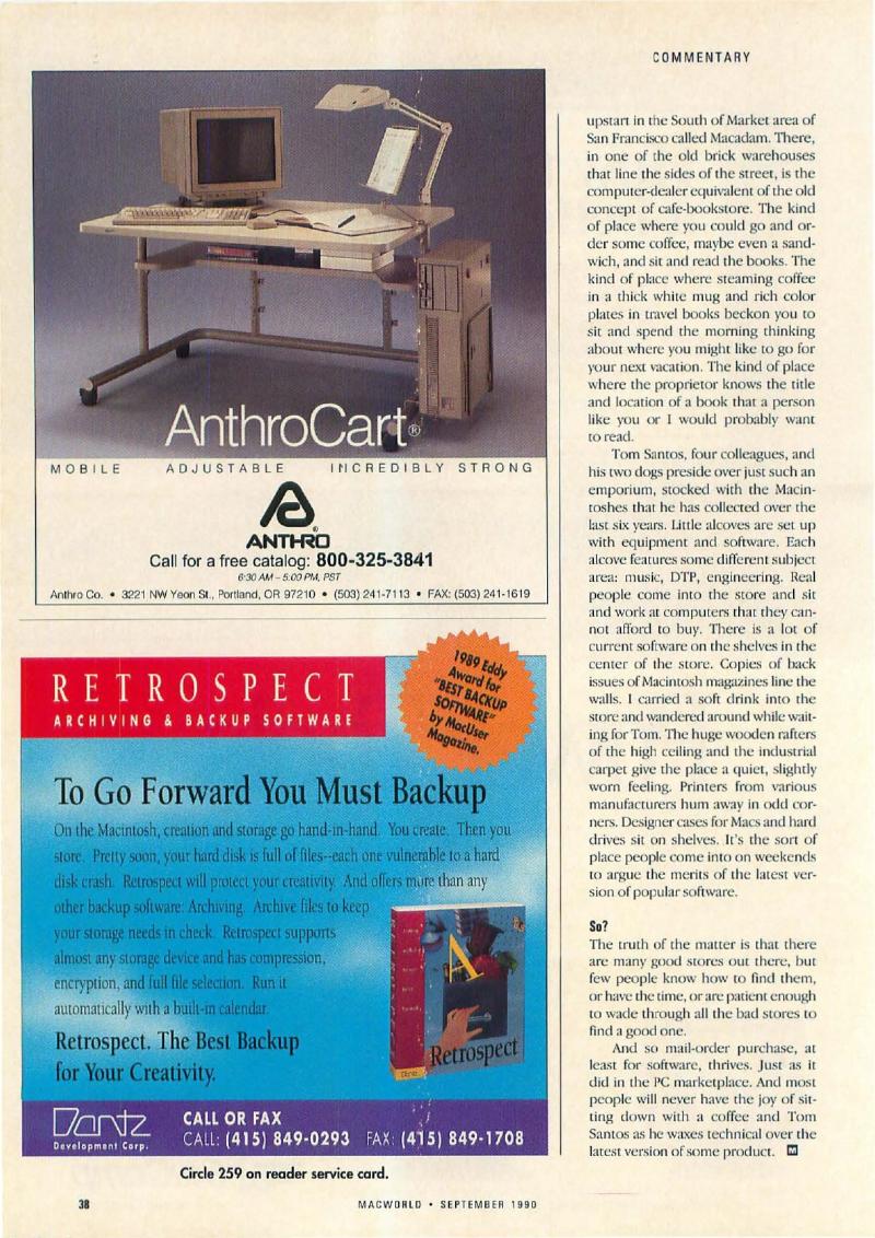 MacWorld 9009 September 1990 — page 42