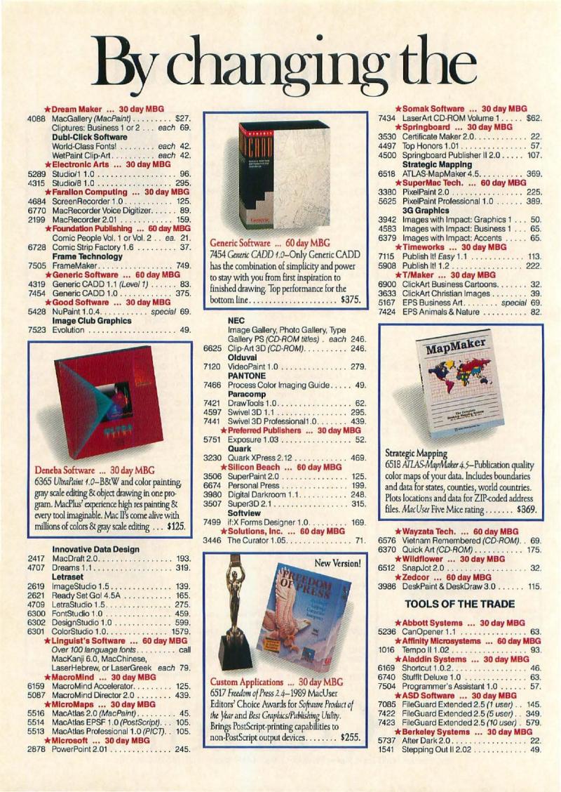 MacWorld 9009 September 1990 — page 58
