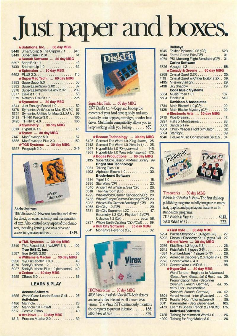 MacWorld 9009 September 1990 — page 60