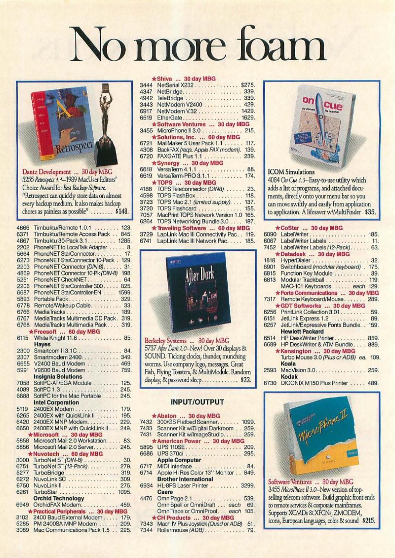 MacWorld 9009 September 1990 — page 62