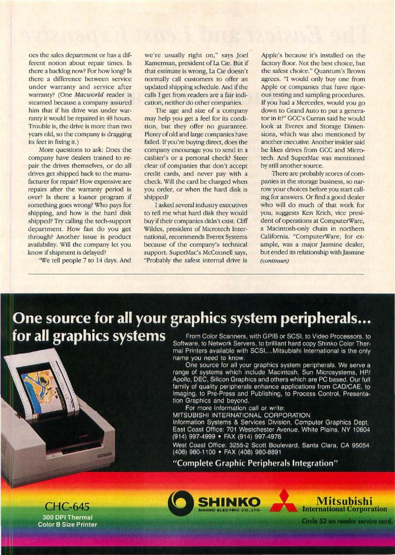 MacWorld 9009 September 1990 — page 99