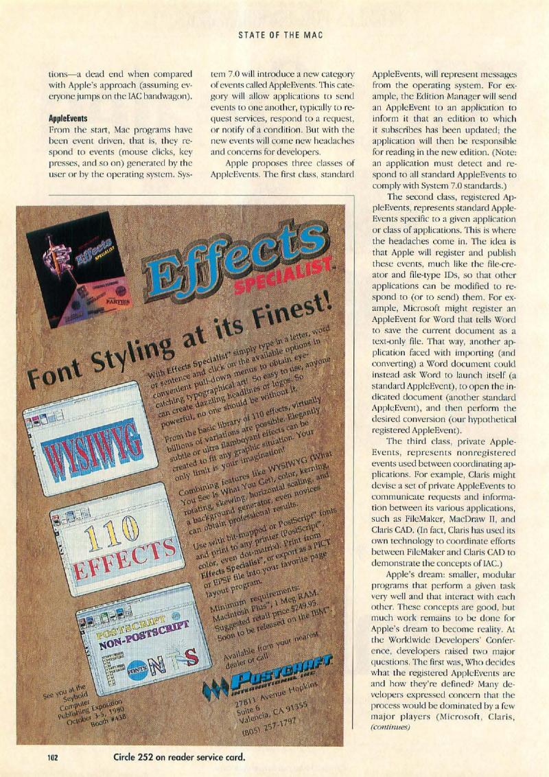 MacWorld 9009 September 1990 — page 108