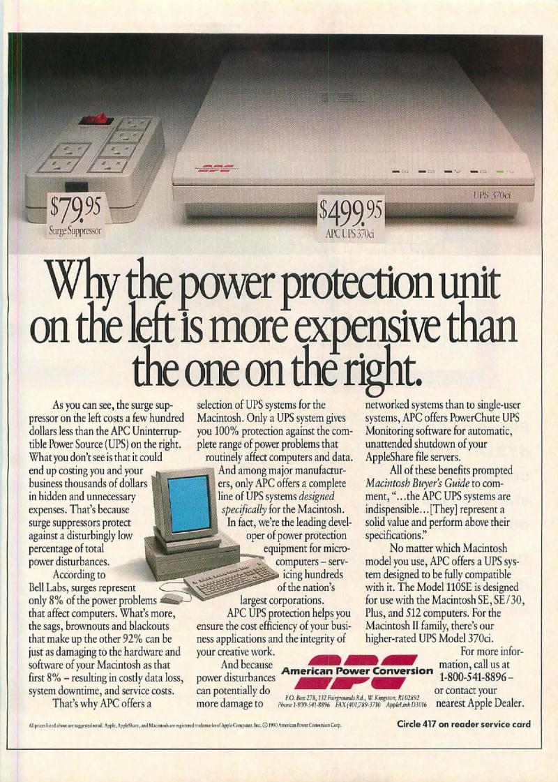 MacWorld 9009 September 1990 — page 111