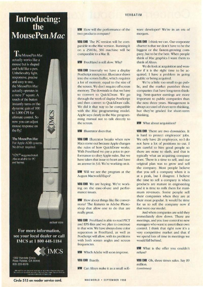MacWorld 9009 September 1990 — page 126