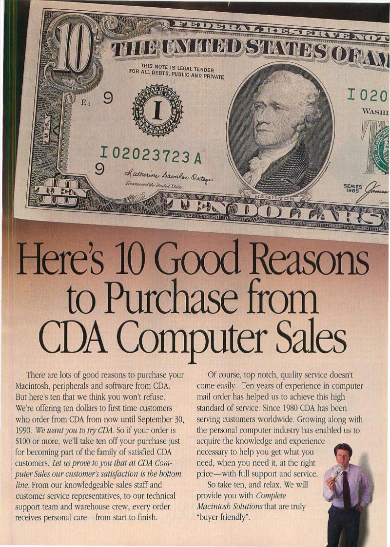MacWorld 9009 September 1990 — page 131