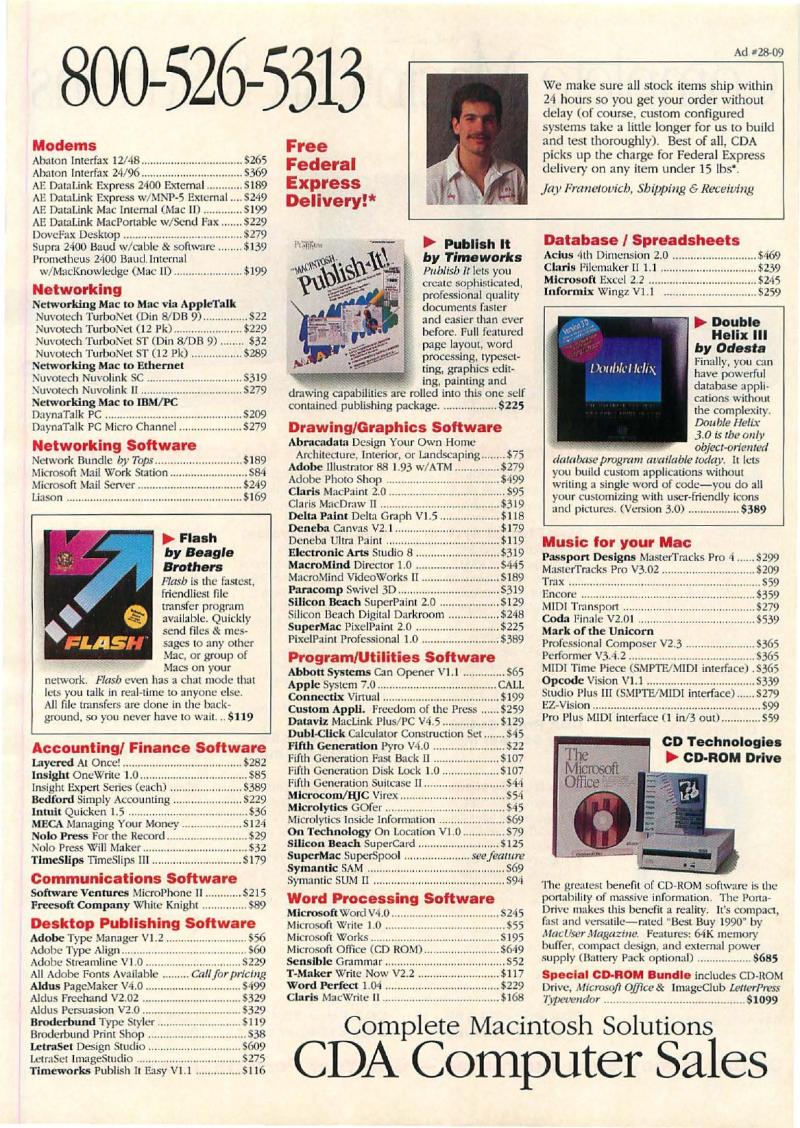 MacWorld 9009 September 1990 — page 133