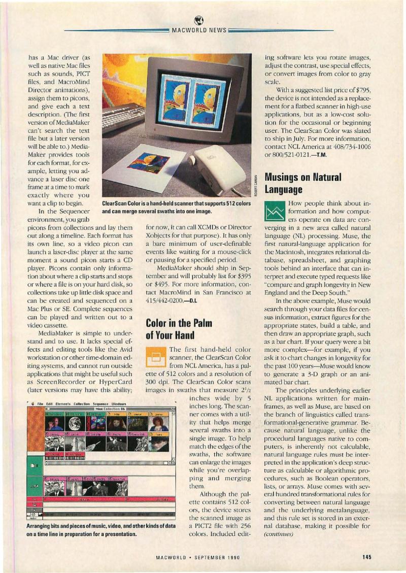 MacWorld 9009 September 1990 — page 155