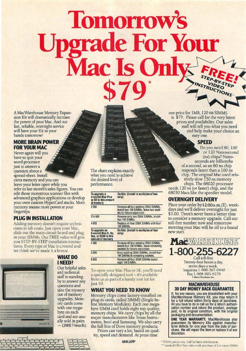 MacWorld 9009 September 1990 — page 160
