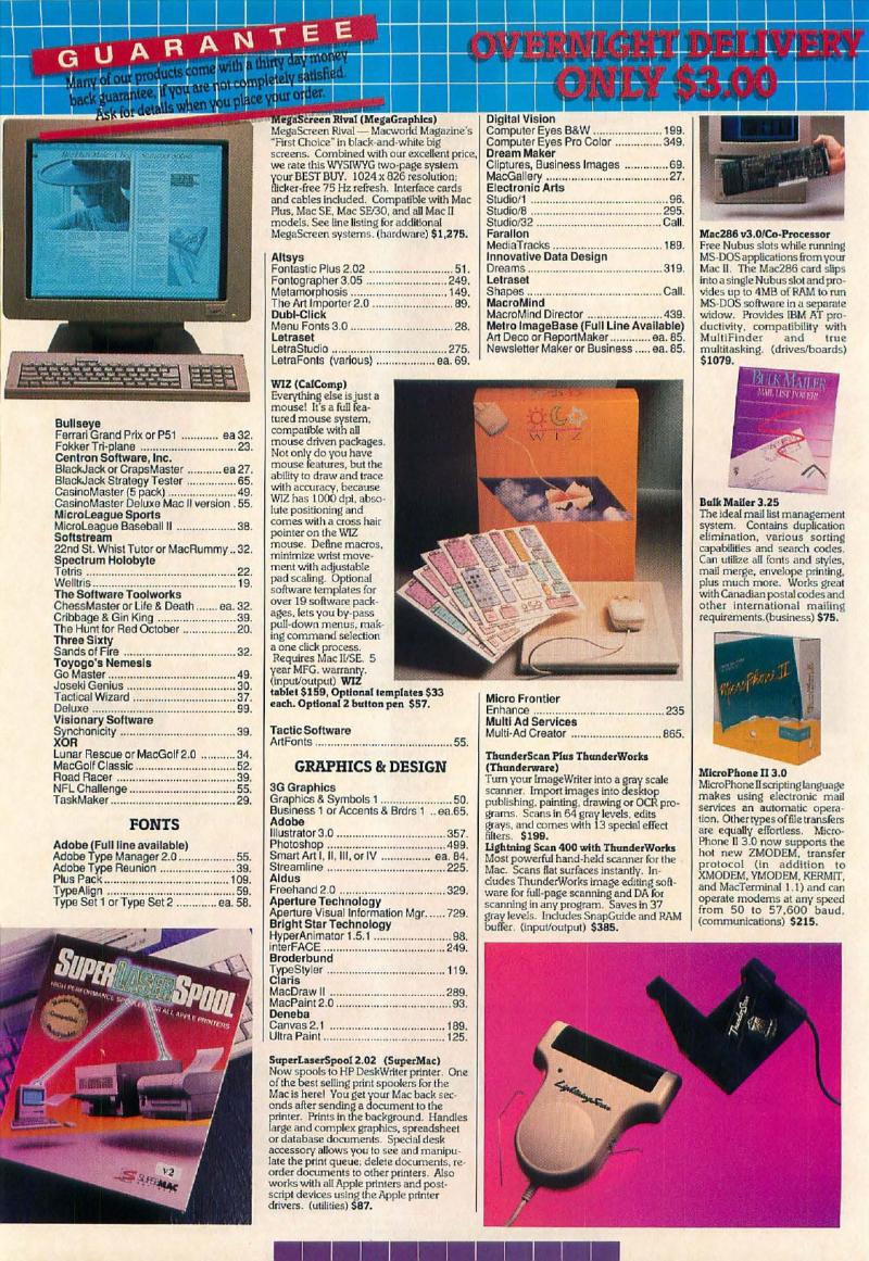 MacWorld 9009 September 1990 — page 168