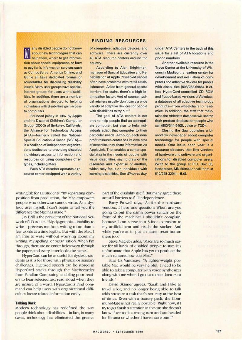 MacWorld 9009 September 1990 — page 193